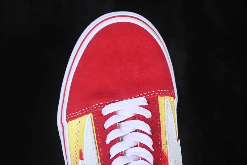 All categories Vans Vans series Vans Low Vans low-top Revenge x Storm Old Skool Lightning joint low-top casual sneakers Red Flame